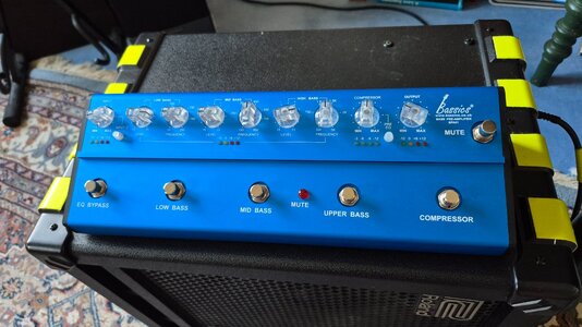 Bassics BPA01 highend Bass Preamp Studio