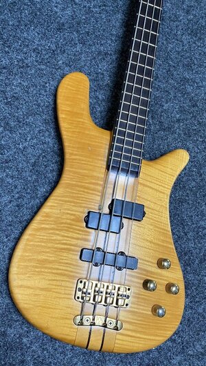 Warwick Streamer 1992 violin honey AAAA Maple mit D-Tuner