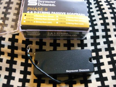 Seymour Duncan SSB-4n Phase II SoapBar Pickup Neck 4- oder 5-Saiter