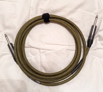Cordial Ecohemp 3mtr Instrumentenkabel neuwertig
