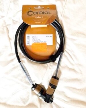 Cordial Speakon Lautsprecherkabel 1,5mtr neuwertig