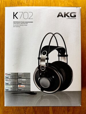 AKG K702 Kopfhörer in exzellentem Zustand, fast wie neu
