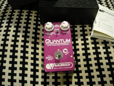 Vahlbruch Quantum Optischer Compressor/Sustainer Effekt Pedal