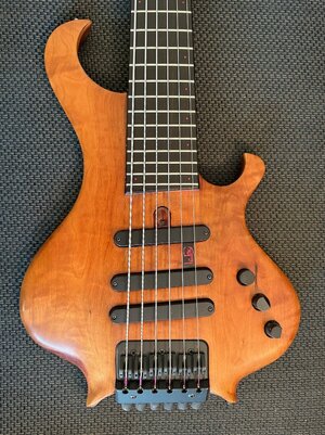 Le Fay Midas 6 Saiter Bass - Headless - (ähnlich LeFay Pangton)