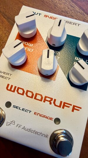 FF-Audiotechnik Woodruff Bass Fuzz Distortion Overdrive - Price Update!