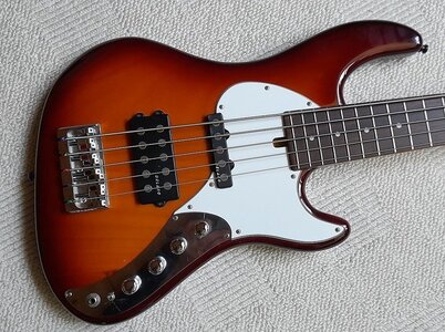 Clover 5 Saiter Bass, Custom made in Germany, Prototyp/Einzelstück