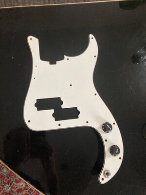 Pickguard weiß, Bridge, Pickup aus 90er Korea Preci
