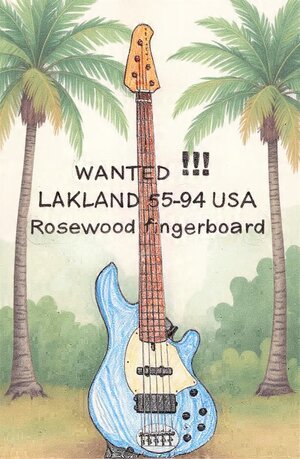 Lakland 55-94 Bass mit Rosewood fingb.