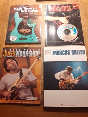 Bass Lehrbücher im Paket (sehr gut erhalten)