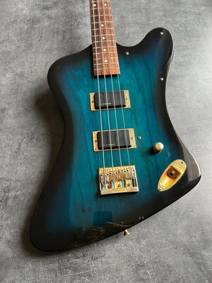 Burny ZB-85 Made in Japan Thunderbird Fernandes Bassgitarre