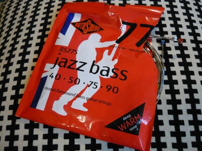 Saiten-Überhang Rotosound R77S, Fender, Ernie Ball, D´Addario