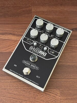 Origin Effects Bassrig 64 Black Panel Preamp