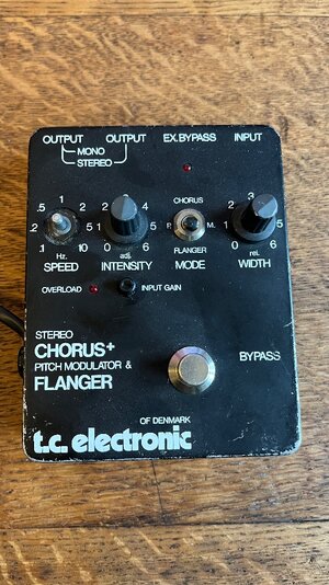 TC Electronic Chorus Flanger - 80er