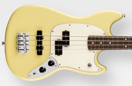 Tausch: Fender Mustang Bass in Hialeah Yellow