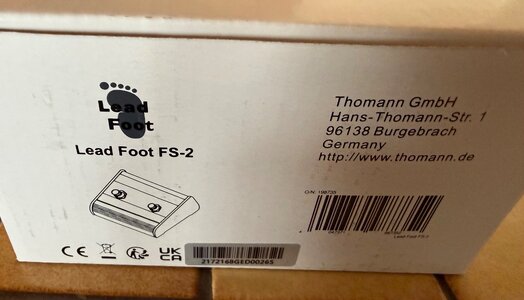Thomann Lead Foot FS-2 Fußschalter