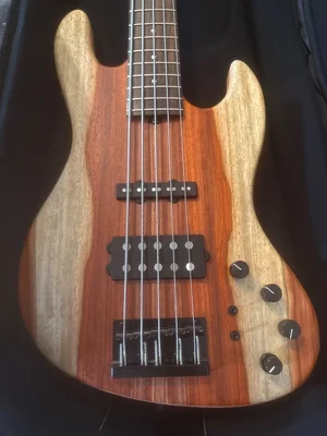 Sadowsky German Custom Shop - Limited Edition Masterbuilt 2024 - Marbled Padouk - 5 - Pricedrop!!!