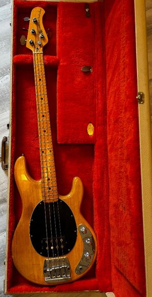 1979 Pre-EB Music Man StingRay – Natural – All Origina