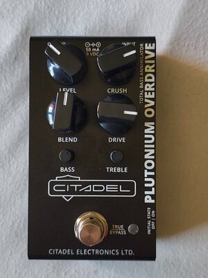 Citadel Plutonium Bass Overdrive *neu + OVP*