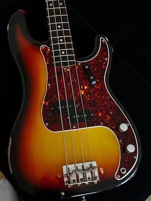Fender Precision Bass pre cbs 1965 100% original plus  cites und Zertifikat von Vintage Shop