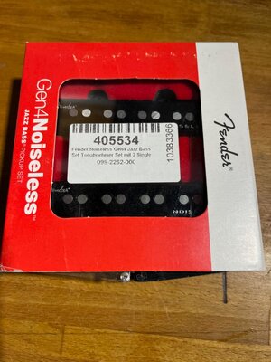 Fender Noiseless Gen4 für JazzBass 4 Saiter