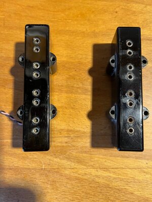 Kent Armstrong Jazz-Bass Pickups, Hi-Z/Lo-Z,1980er Jahre