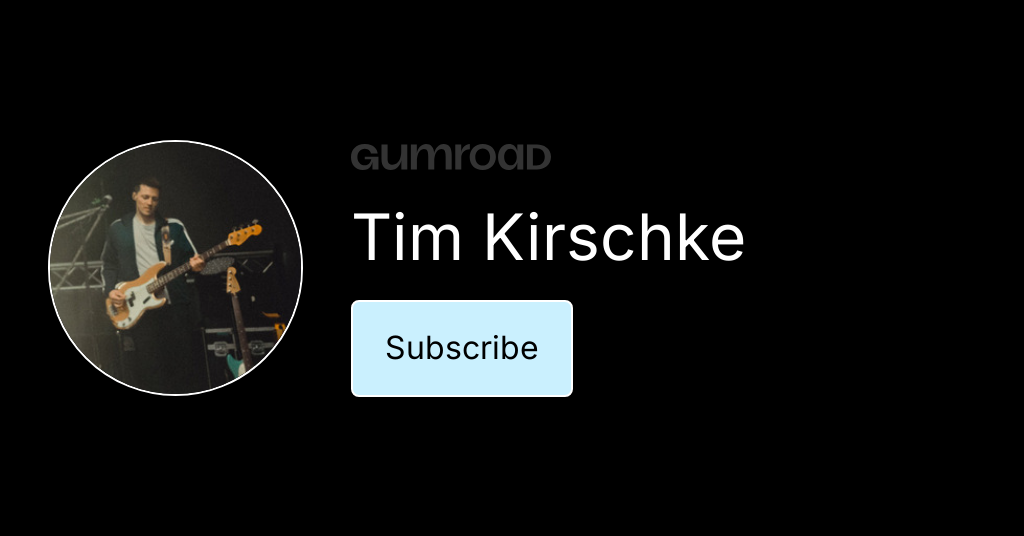 timkirschke.gumroad.com