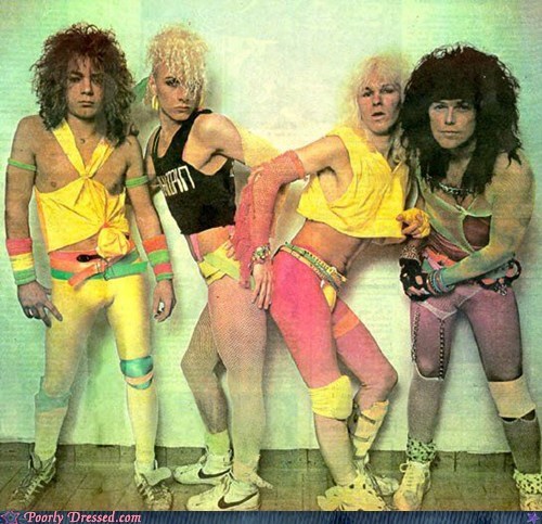 Bildergebnis für hair metal outfit