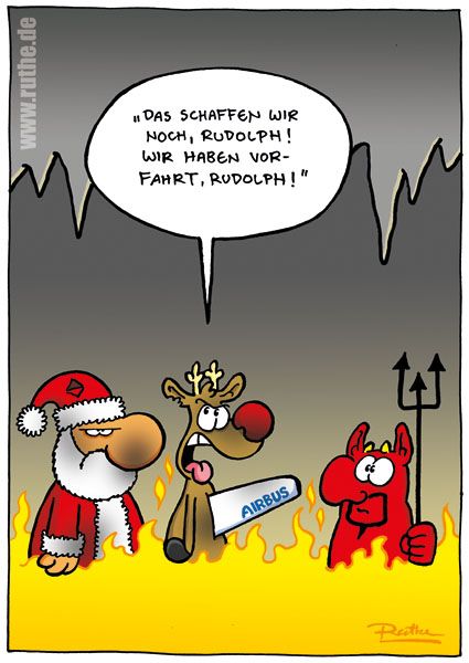 weihnachten weihnachtsmann rudolph rentier hölle airbus unfall zynisch  zitat nachäffen nachmachen … | Zynische zitate, Weihnachten comic, Sprüche  weihnachten lustig