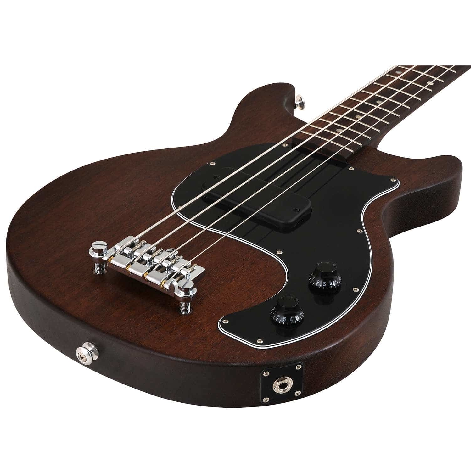 GIBSON Les Paul Junior Tribute DC Bass Worn Brown kaufen | Jetzt bei  session!