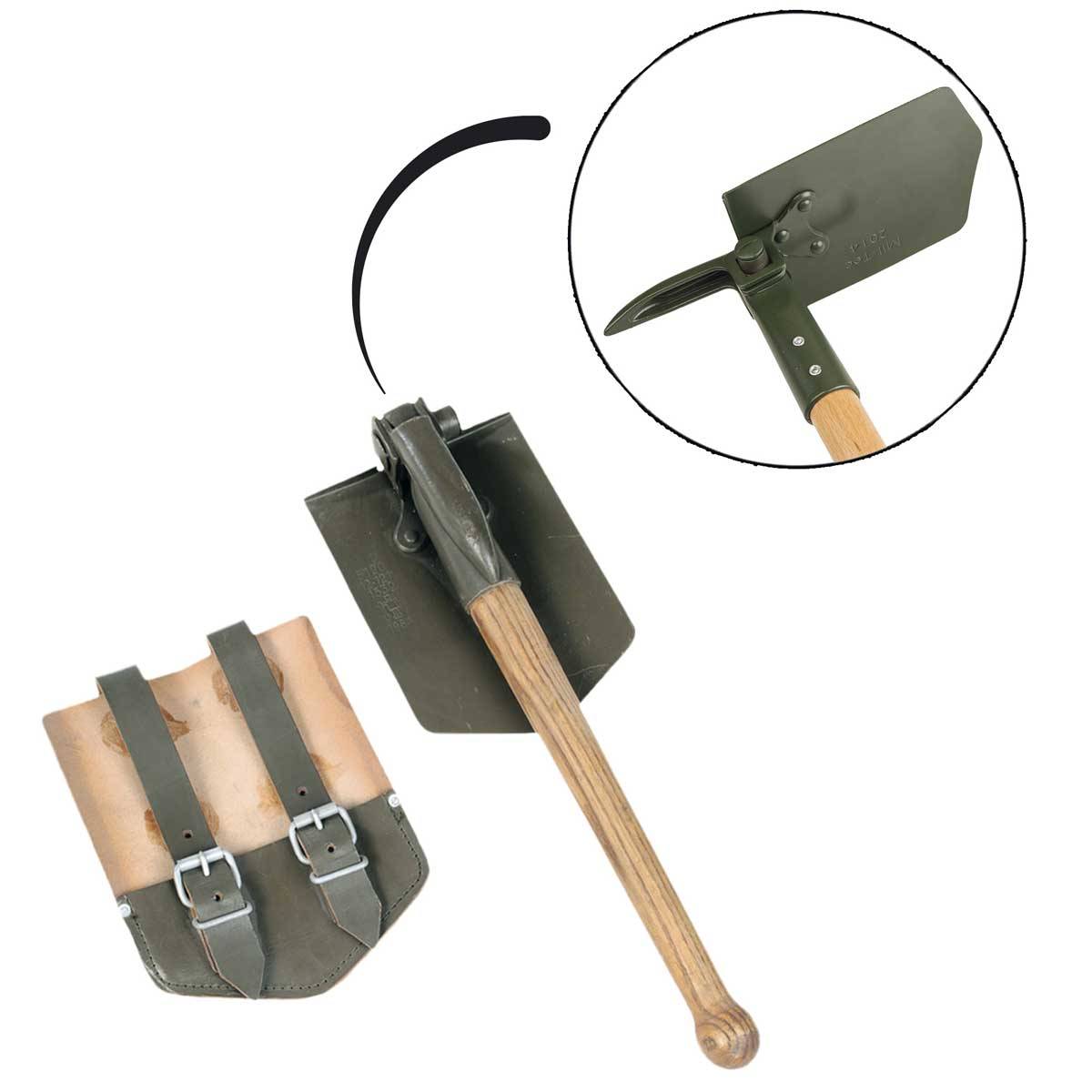 BW Klappspaten alte Art mit Tasche - outdoorfan.de | Bundeswehr Shop, ,  26,90 €