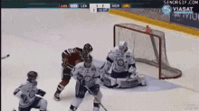 Hockey Celebration GIF - Hockey Celebration Fail GIFs