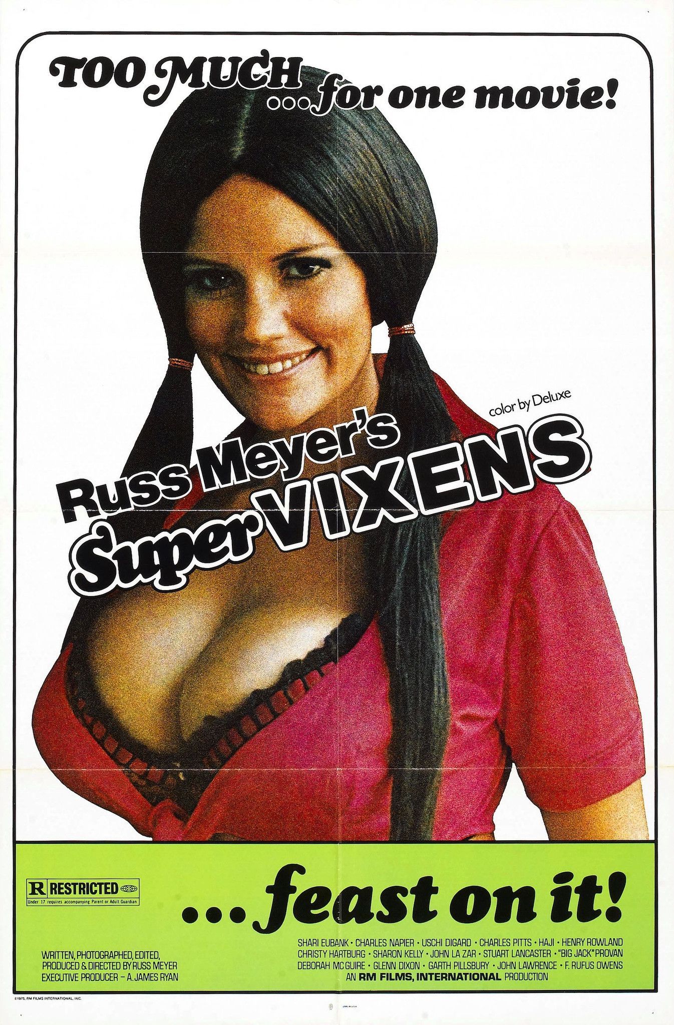 Supervixens (1975) DVD Filmplakate, Werbung, Musik, Edel, Braves Mädchen, Kultfilme, Filme, Filmposter, Poster