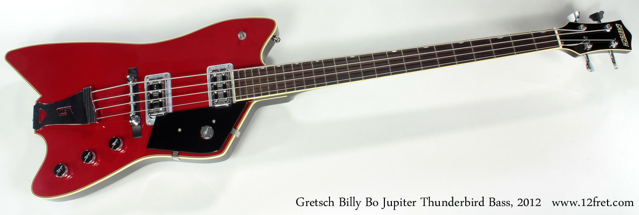 2012 Gretsch G6199B Billy Bo Jupiter Thunderbird Bass | www.12fret.com